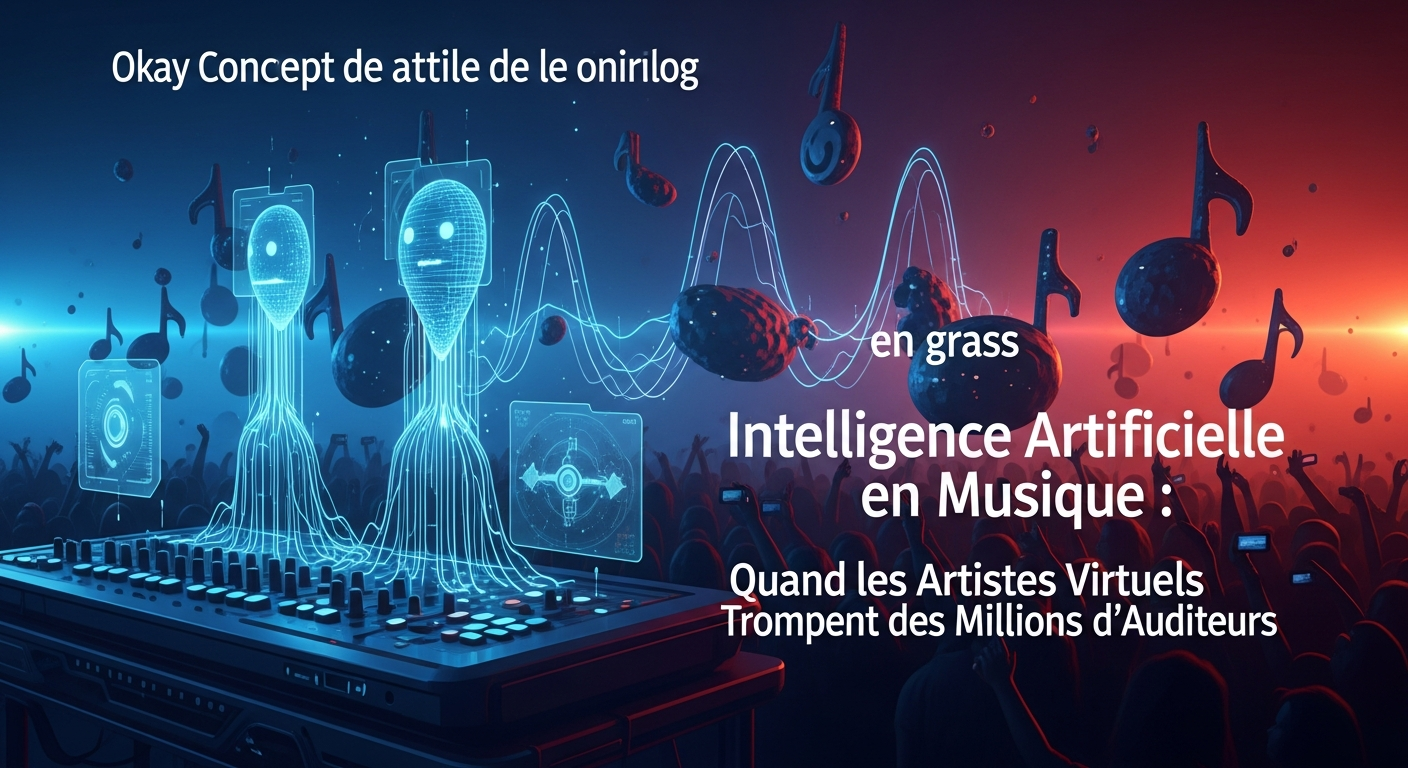 Intelligence artificielle en musique : quand les artistes virtuels trompent des millions d'auditeurs