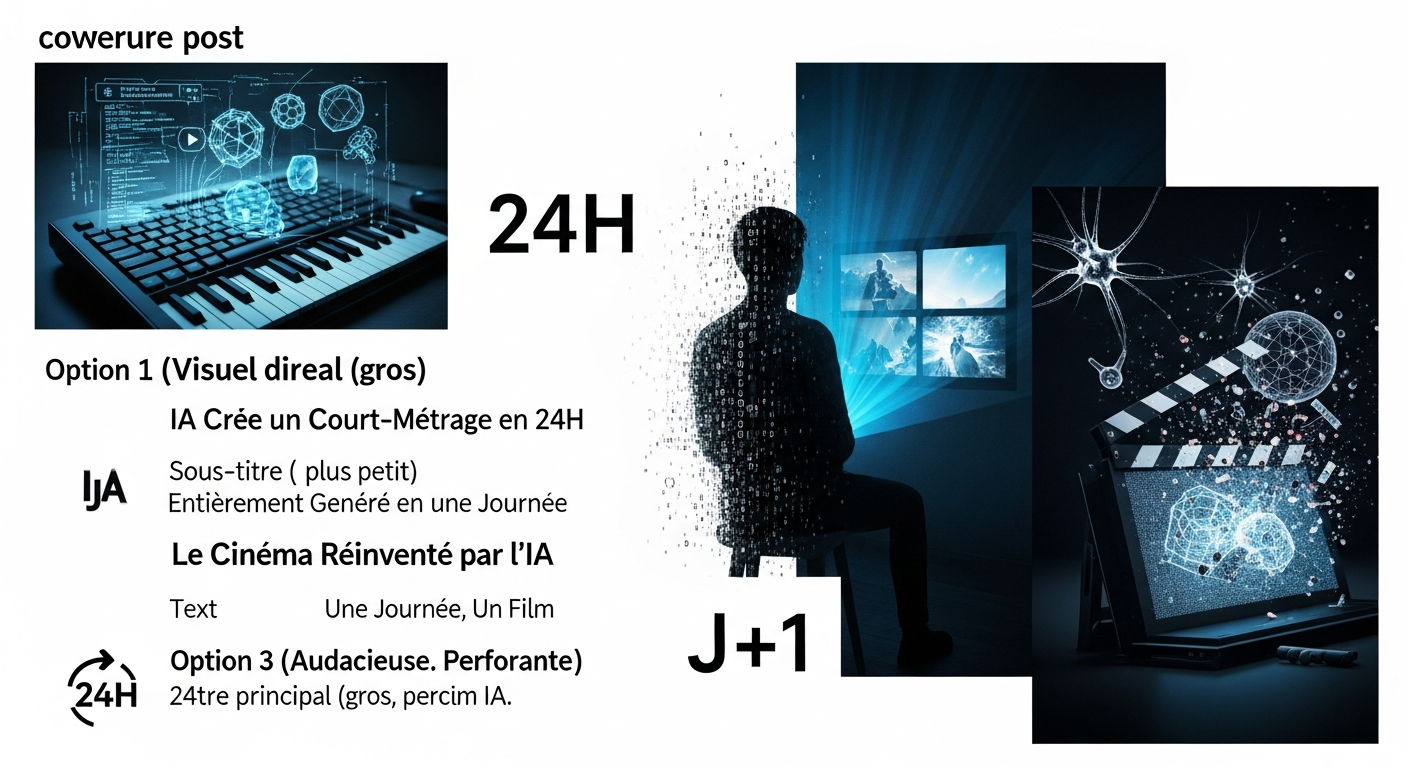 Ce court-métrage a été entièrement réalisé (en une journée) grâce à l’IA.